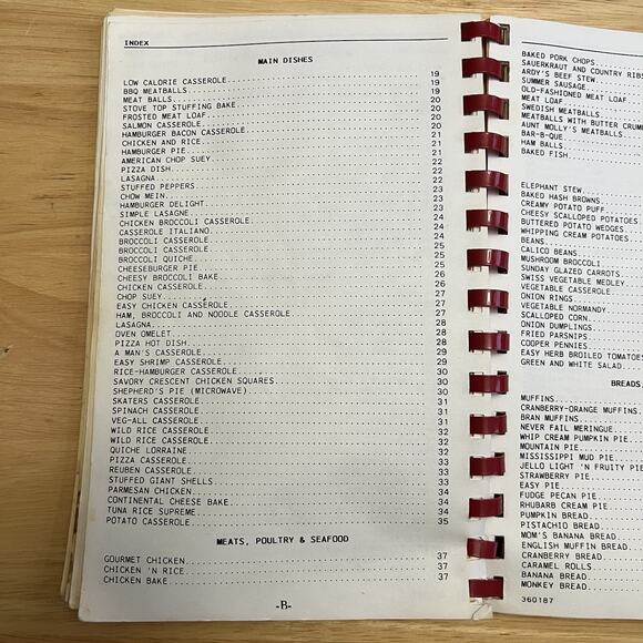 Vintage 1988 Kitchen Goals Madison Patriots Hockey Moms Cookbook Madison WI - Picture 6 of 10